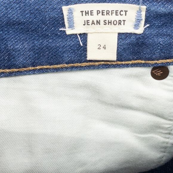 Madewell The Perfect Jean Short Women's 24 Ullman Wash Cutoff High Rise - Picture 4 of 5